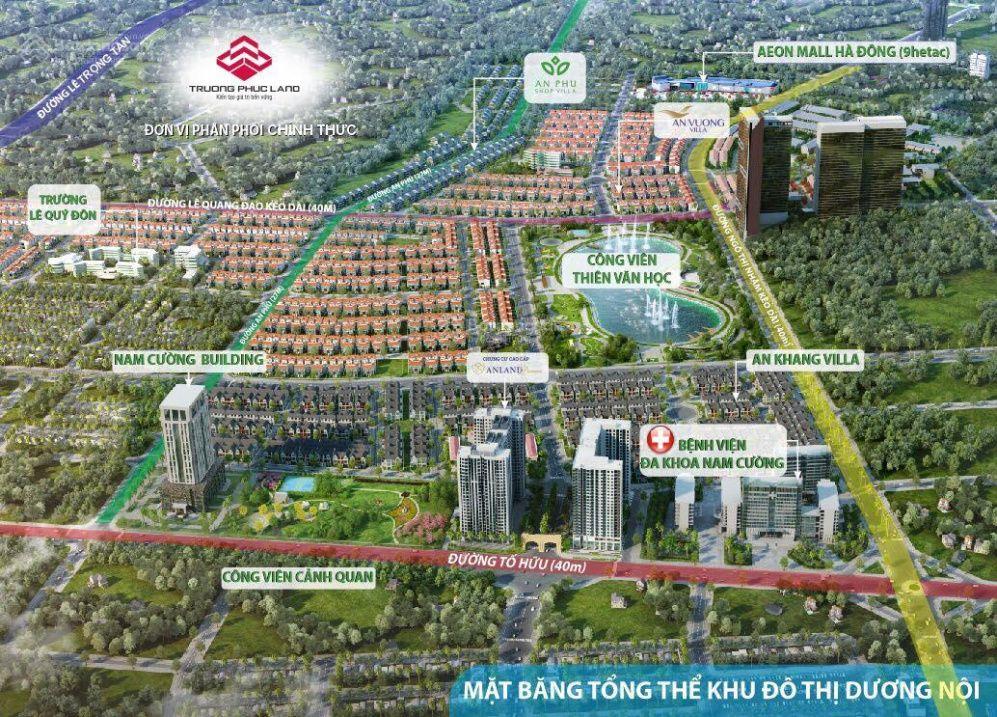 Bán biệt thự KĐT Dương Nội An Khang Villa, Hà Đông 183m2,vị trí đẹp giá 37 tỷ.