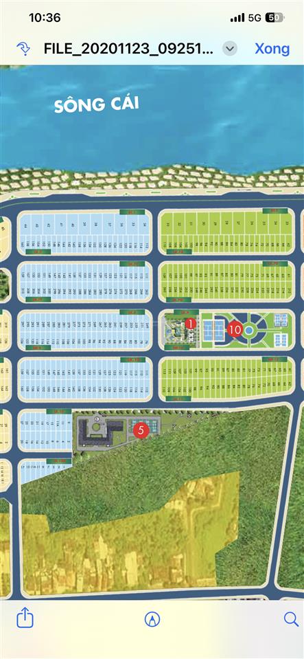Bán đất nền dự án np9  84 kđt mới nam sông cái, 3 tỷ, 120m², giá tốt
