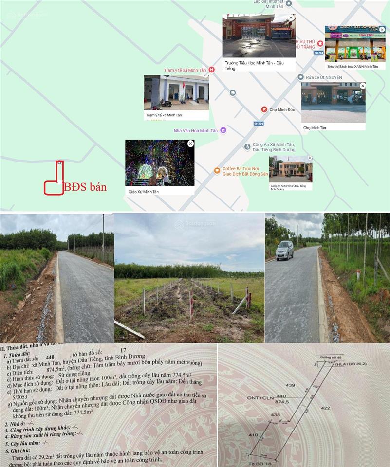 Mặt tiền đường nhựa giá rẻ (gần bãi đá trứng, bằng lăng camping... )