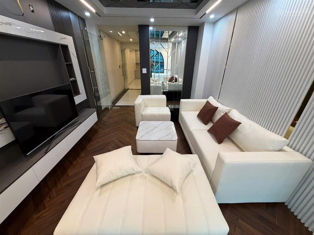 Nhà 6 tầng thang máy mặt đường 2 ô tô tránh kinh doanh, văn phòng phúc lợi, long biên
