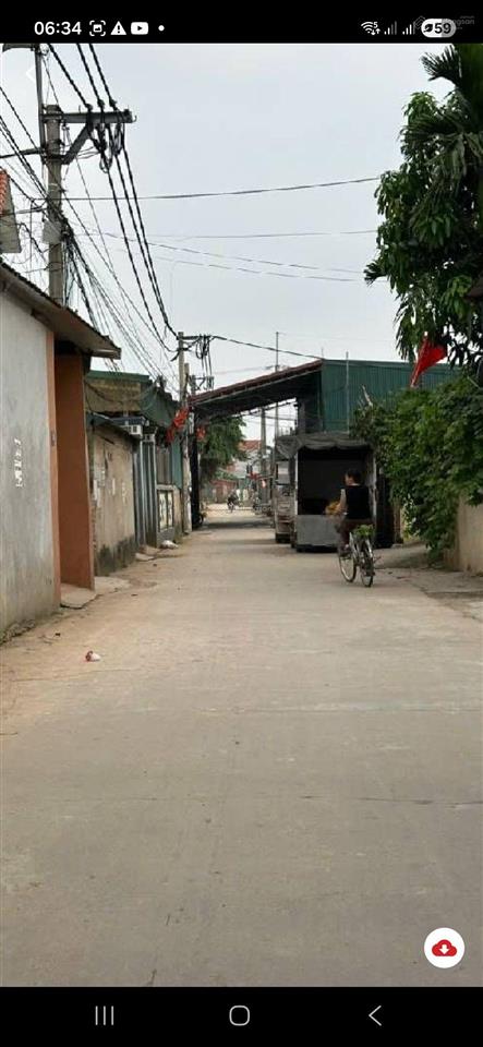 Bán gấp mảnh đất hoa hậu 58m2 , ô tô ngủ trong đất  cách trục chính 10m , xã vân tảo giá đầu tư