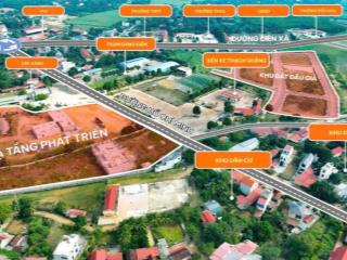 Đất mặt đường liên xã  trung tâm hành chính công  sát khu công nghiệp chỉ 250 triệu
