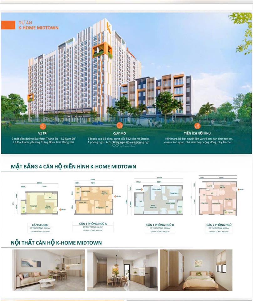Chính thức giới thiệu dự án noxh k home city view. lãi suất cố định 5,4% 25 năm. full nội thất