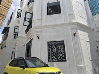 Biệt thự mini quận 10  ngang khủng 11m  2 mặt hẻm cực ngon  ô tô đậu cửa  giá rẻ mới 4 tầng