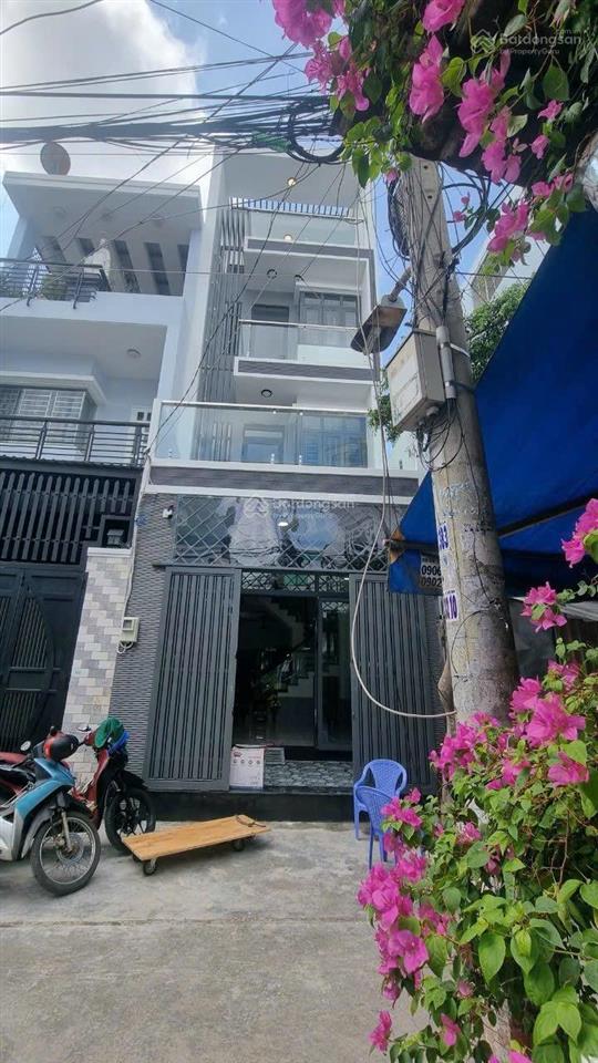 Chính chủ cần bán nhà 4 tầng mới ở ngay, hẻm ô tô  60m2 ( 4x15)  vị trí đẹp kinh doanh tốt