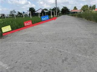 Bán 2 lô đất thổ cư liền kề cực đẹp tại xã tân bình, huyện tân trụ tỉnh long an(nhựt tảo tây ninh)