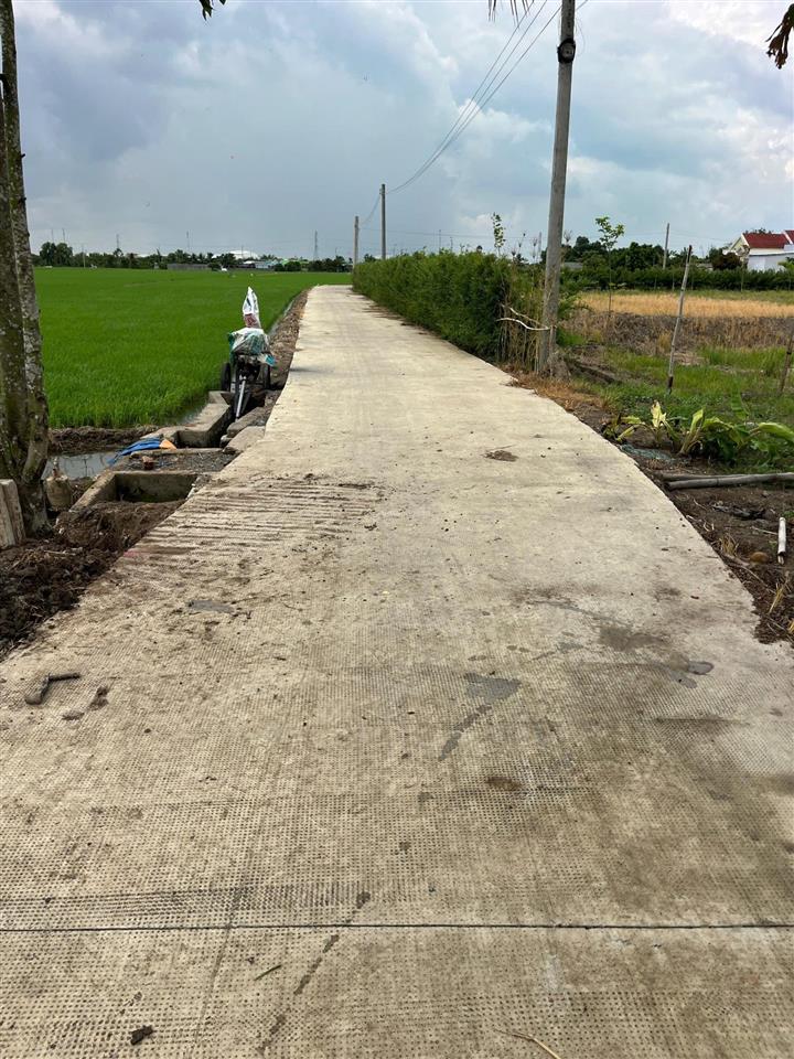 Hàng đất thổ cho anh chị đầu tư. 110m² thổ cư nền cao, bình lãng, tân trụ, long an (tây ninh mới)