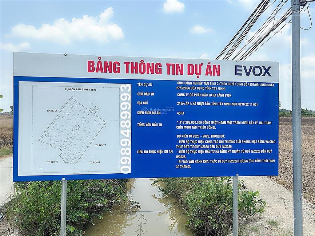 Trình chính chủ cần bán lô đất thổ cư dt 5 x 30m view rạch gần kcn an nhựt tân, tân trụ, long an