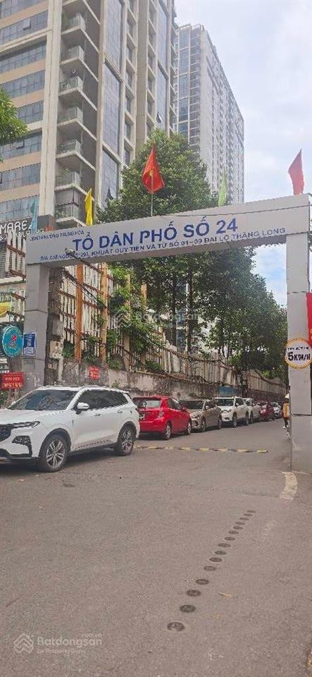 Bán nhà mặt ngõ 285 khuất duy tiến, diện tích 68m2 x 5 tầng, mặt tiền 5m, giá 25 tỷ