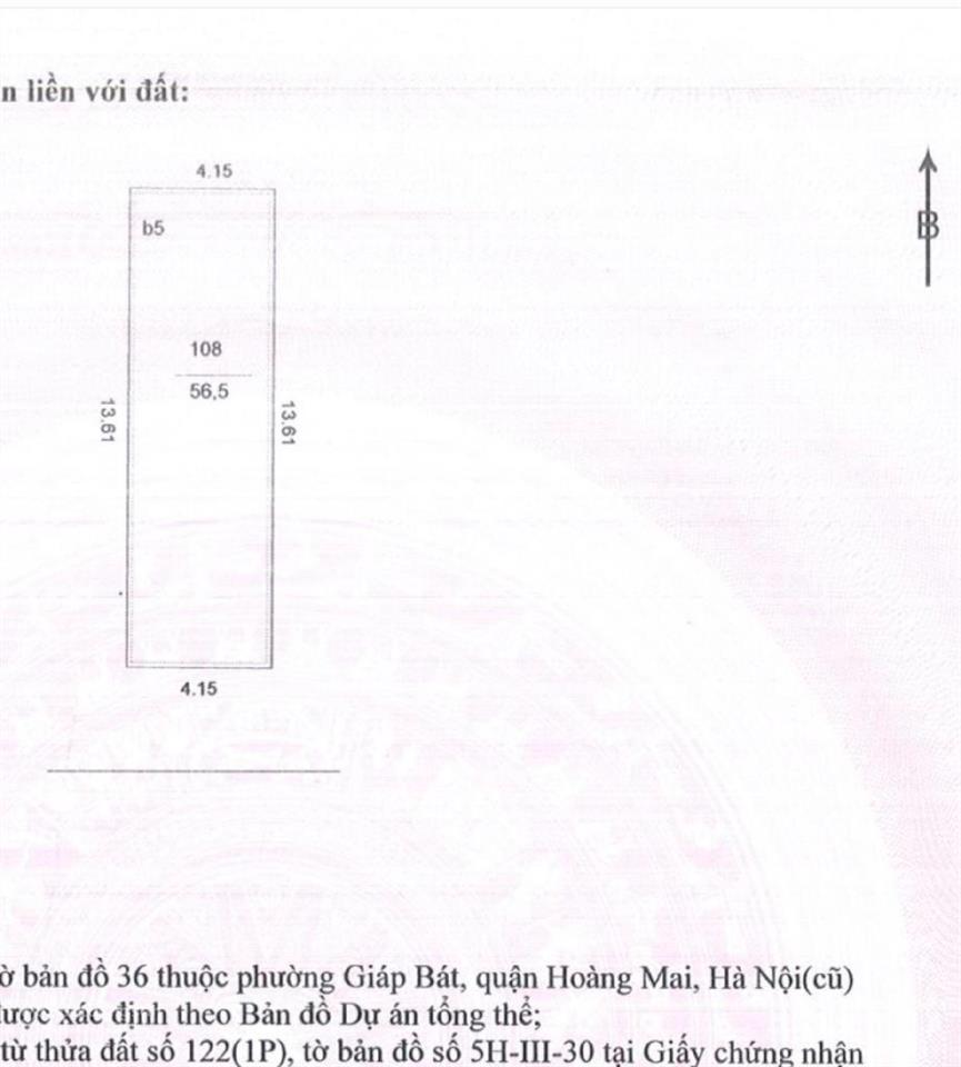 Bán nhà mặt phố kim đồng, diện tích 57m2 , 6 tầng thang máy, mặt tiền 4,2m, giá 30 tỷ