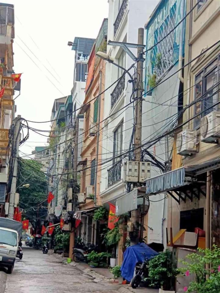 Bán nhà mặt ngõ 66 tân mai  mặt ngõ ô tô tránh  vỉa hè kinh doanh tốt