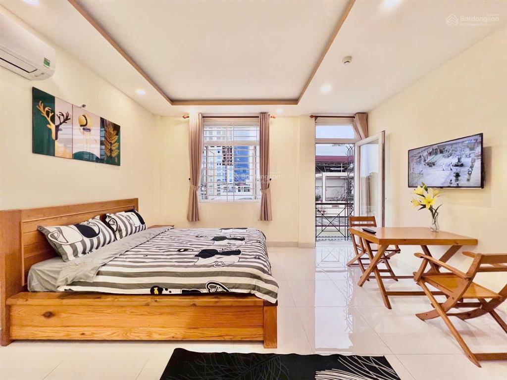 Căn hộ studio  ban công  thang máy  gần bờ kè hoàng sa  trường sa  full nt