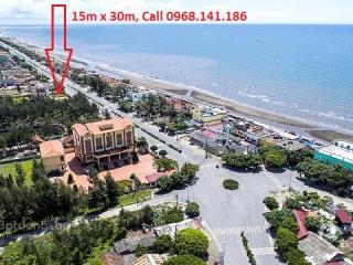 Bán đất mặt biển thịnh long 410m² mặt tiền 15m trung tâm bãi tắm, kcn, logistics...18tr/m2