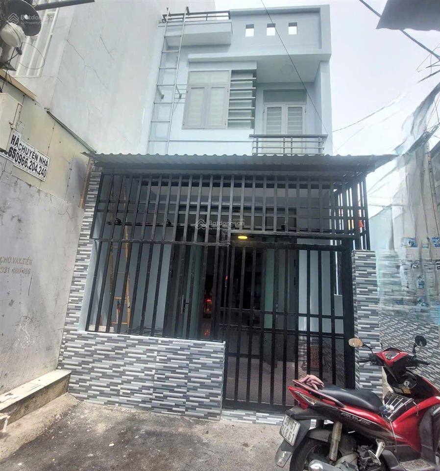 Nhà mới 4x14 hẻm ô tô thông kế phan văn hớn, khu dương thị giang, công viên thuận kiều trường chinh