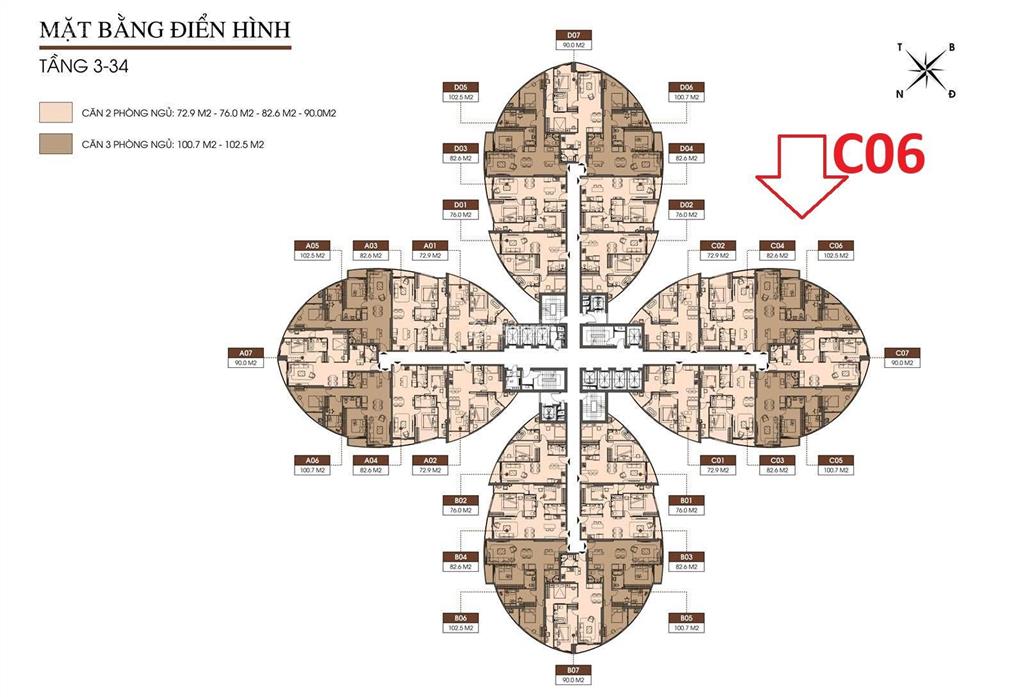 Chính chủ cần bán gấp căn góc 3n tòa c 1606 the queen full nội thất cao cấp view đẹp (bao thuế phí)