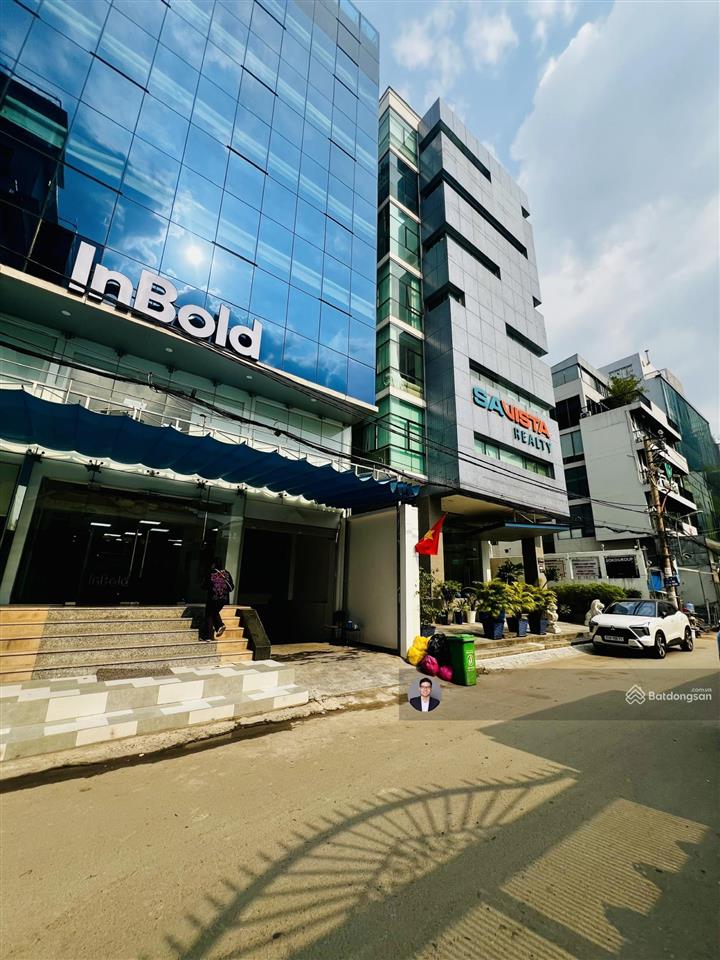 Siêu phẩm dòng tiền mặt tiền ngay phan văn trị  dt 10x30m  hầm 6 tầng  hđt 220 tr/th  giá 55 tỷ