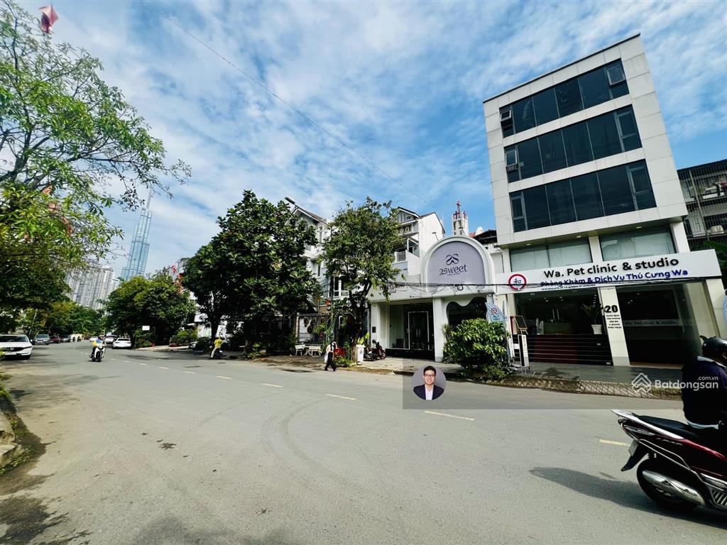 Siêu phẩm hiếm bán nhà mặt tiền đường số 33  an khánh  dt 13x30m  xd hầm 4 tầng  giá 70 tỷ tl