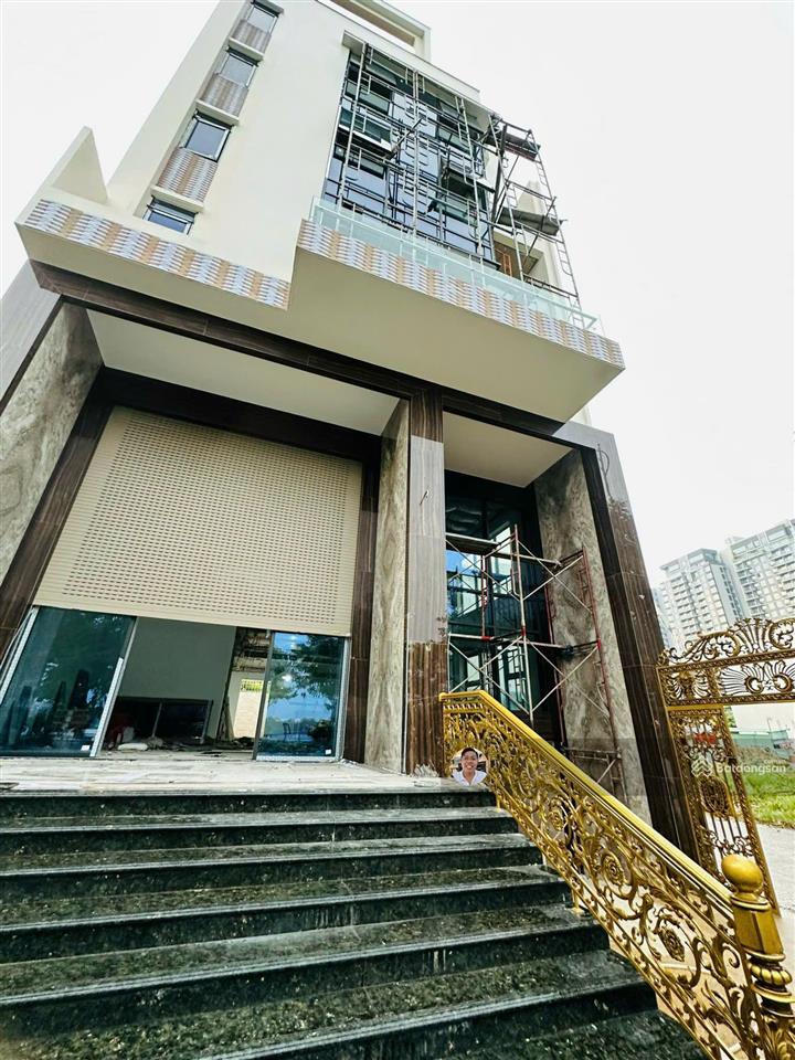 Quá đỉnh! bán tòa nhà 2 mặt tiền view sông  trần quý kiên  dt 10x30m hầm 7 tầng  giá 155 tỷ tl