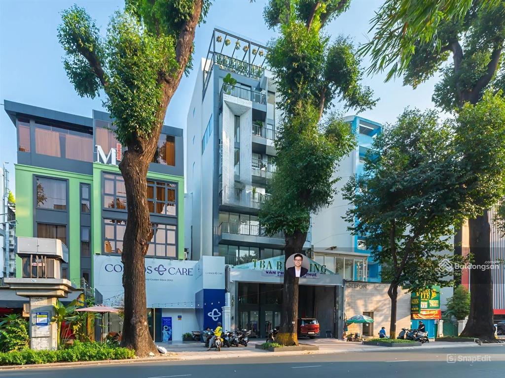 Bán siêu tòa nhà ngay mặt tiền ngô thời nhiệm  dt 8x25m  hầm 5 tầng, hđt 280 tr/th  giá 75 tỷ tl