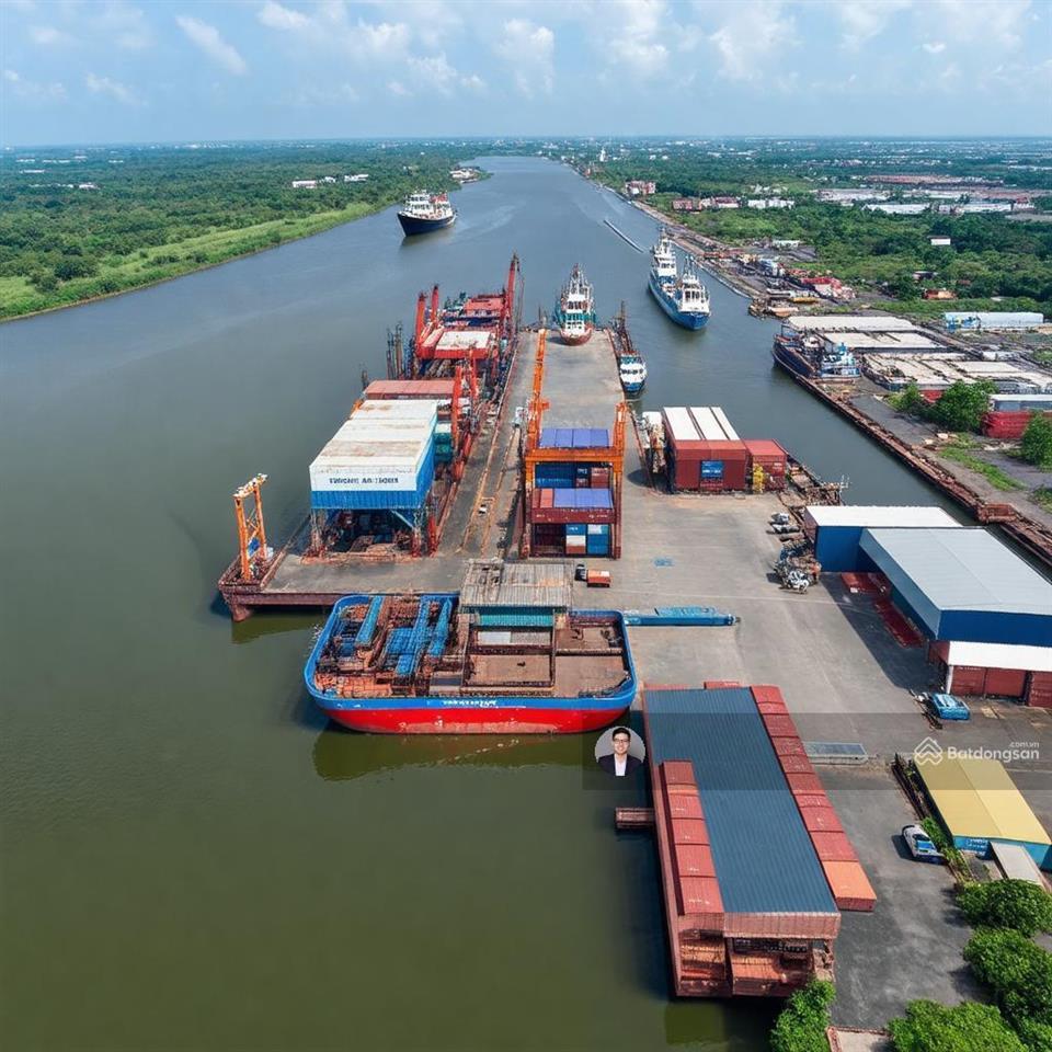Siêu dòng tiền! bán kho xưởng cảng quốc tế thành tài  long an  300x300m  hđt 55 tỷ  giá 500 tỷ