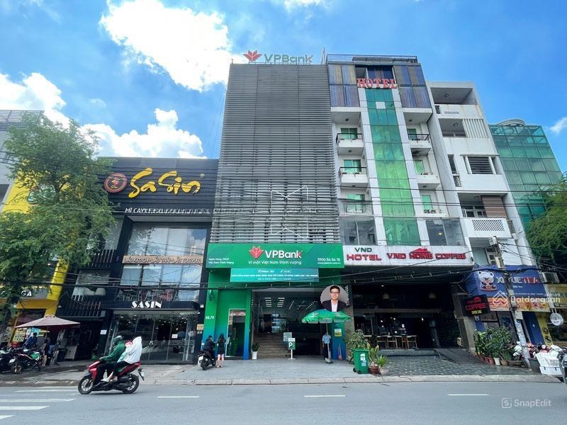 Bán tòa nhà ngay mặt tiền nguyễn gia trí  dt 20x26m  hầm 6 tầng  hđt 280 tr/th  giá 110 tỷ tl