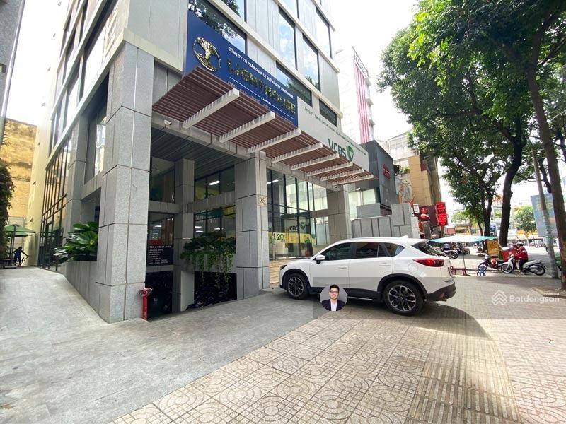 Bán tòa nhà ngay mặt tiền cách mạng tháng tám  dt 8x25m  hầm 5 tầng  hđt 270 tr/th  giá 70 tỷ