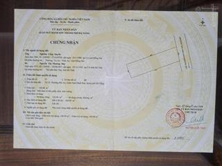 Kiệt hồ nghinh, ra 150m, ô tô đỗ cửa, cách biển mỹ khê 250m, dtd 130m2, 3 tầng, dòng tiền 9 tỷ