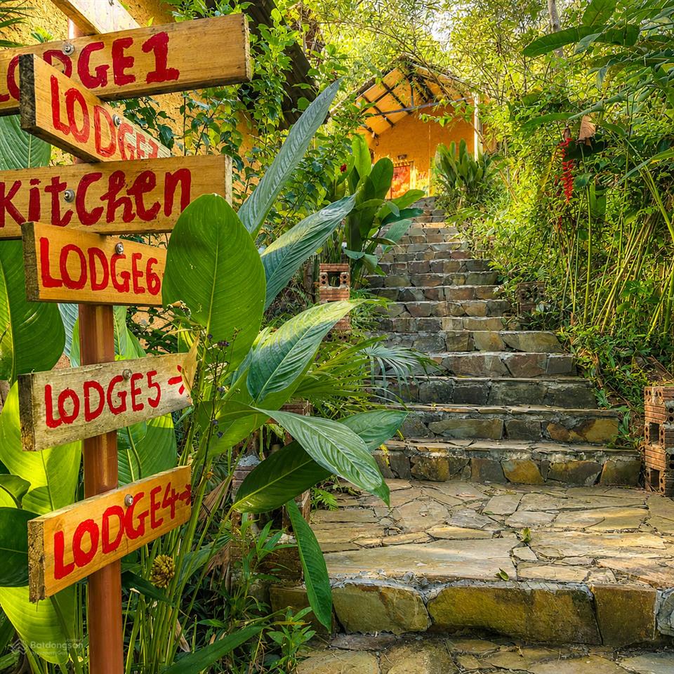Chuyển nhượng resort pù luông 6.000m², 3.500m² thổ cư, 8 bungalow