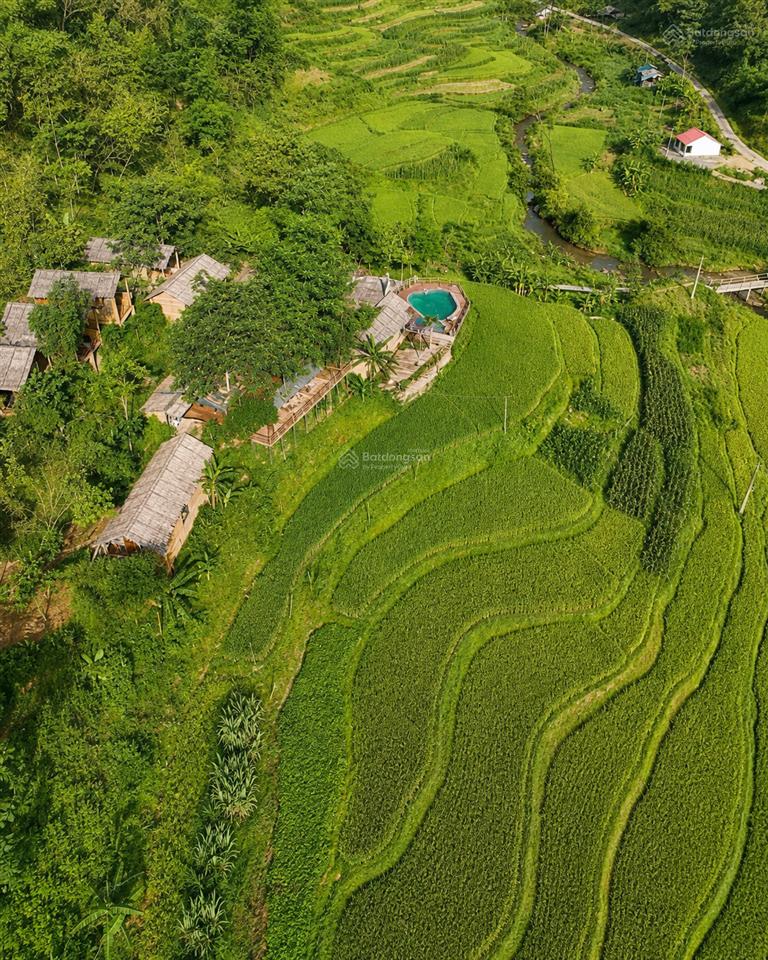 Chuyển nhượng resort pù luông 6.000m², 3.500m² thổ cư, 8 bungalow