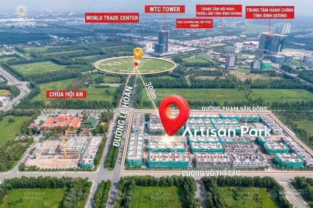 Nhà phố artisan park | cách ga metro 300m | trả chậm 5 năm | nhận nhà sớm