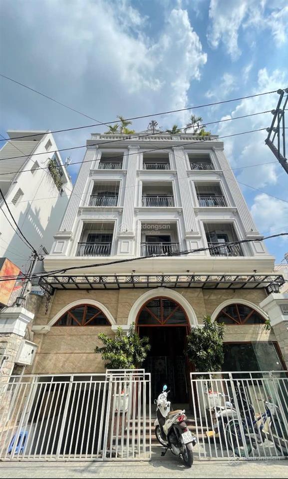 Bán tòa nhà 8 tầng, có hầm, thang máy, gần vạn hạnh mall, ngang 10.5m x 20.4m (214m²), chỉ 68 tỷ