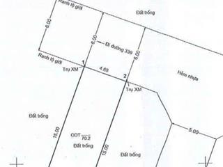 Bán cặp 2 lô đất đẹp phường phước long tp.hcm.