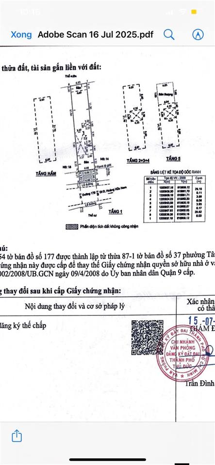Chính chủ gửi bán căn hộ dịch vụ 26tỷ dòng tiền thu nhập 120tr/ tháng đường số hoàng hữu nam q9