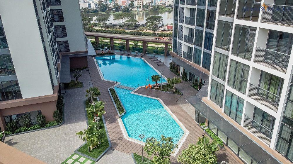 Cho thuê căn 2pn diện tích 70m2 tại eco green sài gòn, tầng cao
