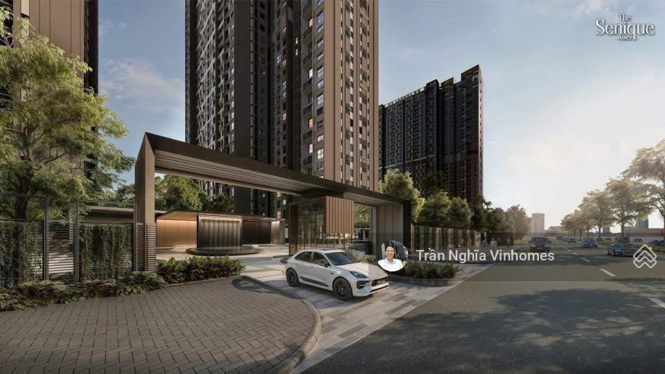 Căn duplex biệt thự trên không diện tích 117,5m2 ban công đông nam giá tốt nhất the senique hà nội