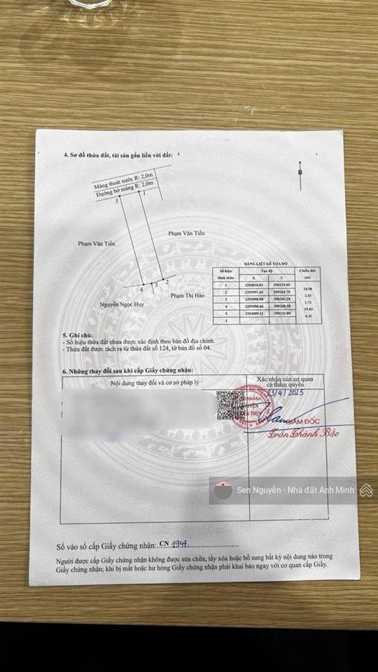 Một lô duy nhất vị trí đẹp bám sát khu công nghiệp ngũ phúc