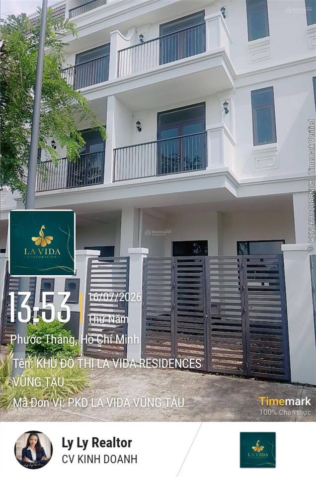 Bán nhà phố lk11 lavida vũng tàu 77,8m2, hướng bắc giá chỉ 5.5 tỷ, ký hđmb trực tiếp chủ đầu tư