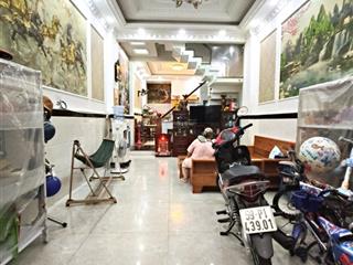 Gần hạnh thông tây  hẻm 5m , ô tô  4.3 x 16  4 tầng 4pn , sân thượng  6.4 tỷ còn tl