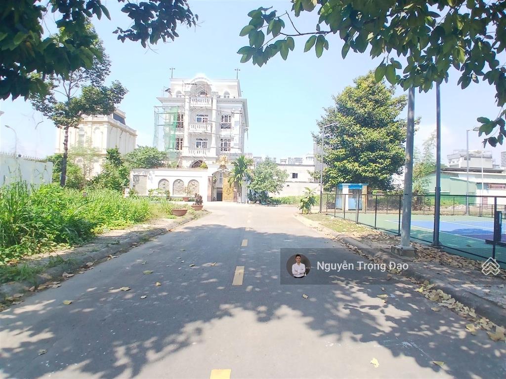 Bán 247.5m2(13*20m) đất nền da huy hoàng, thạnh mỹ lợi, quận 2, view công viên, gần sông sài gòn