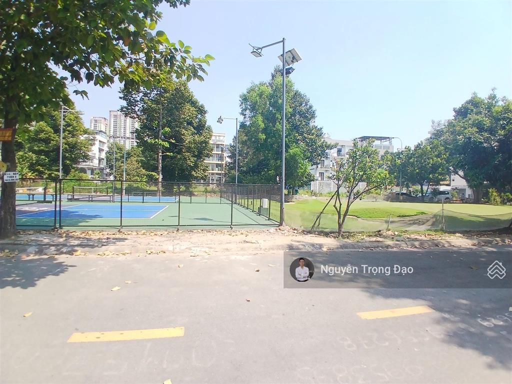Bán 247.5m2(13*20m) đất nền da huy hoàng, thạnh mỹ lợi, quận 2, view công viên, gần sông sài gòn