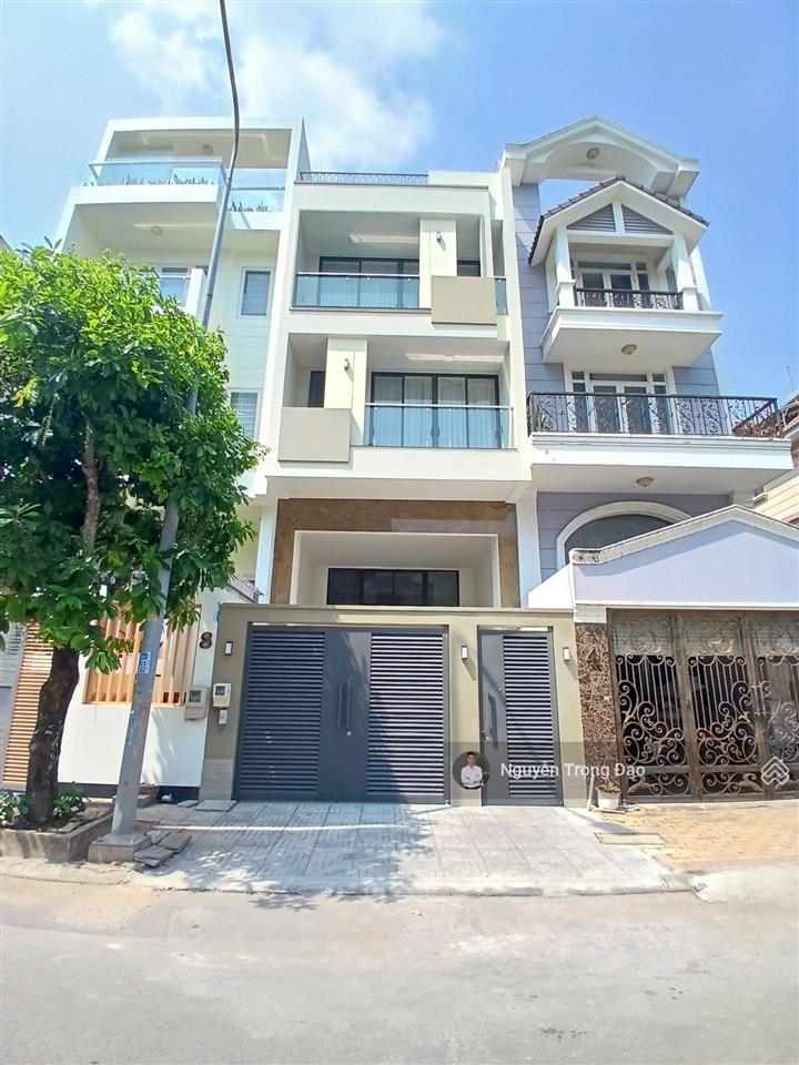 Cho thuê nguyên căn 5*20m, 1 trệt 3 lầu, khu dc thế kỉ 21, quận 2, 6pn, 6wc, nội thất đầy đủ