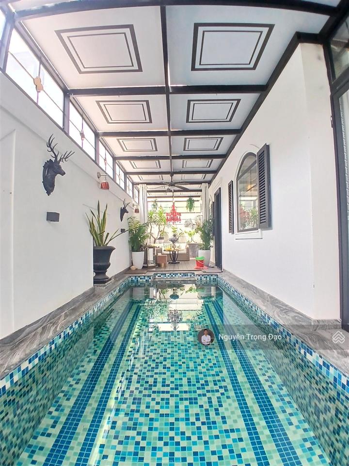 Cho thuê biệt thự 280m2(14*20m), saigon mystery đảo kim cương, quận 2, 6pn, phòng karaoke, hồ bơi