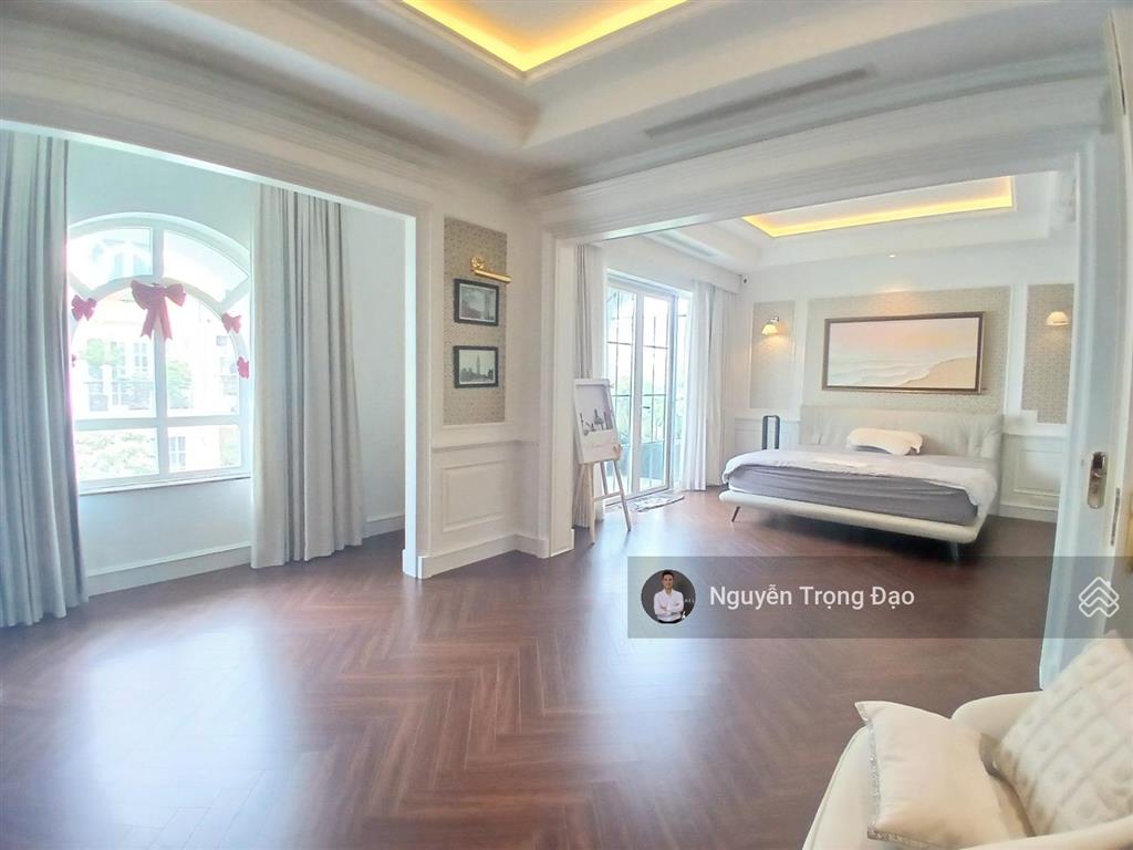 Cho thuê biệt thự 280m2(14*20m), saigon mystery đảo kim cương, quận 2, 6pn, phòng karaoke, hồ bơi