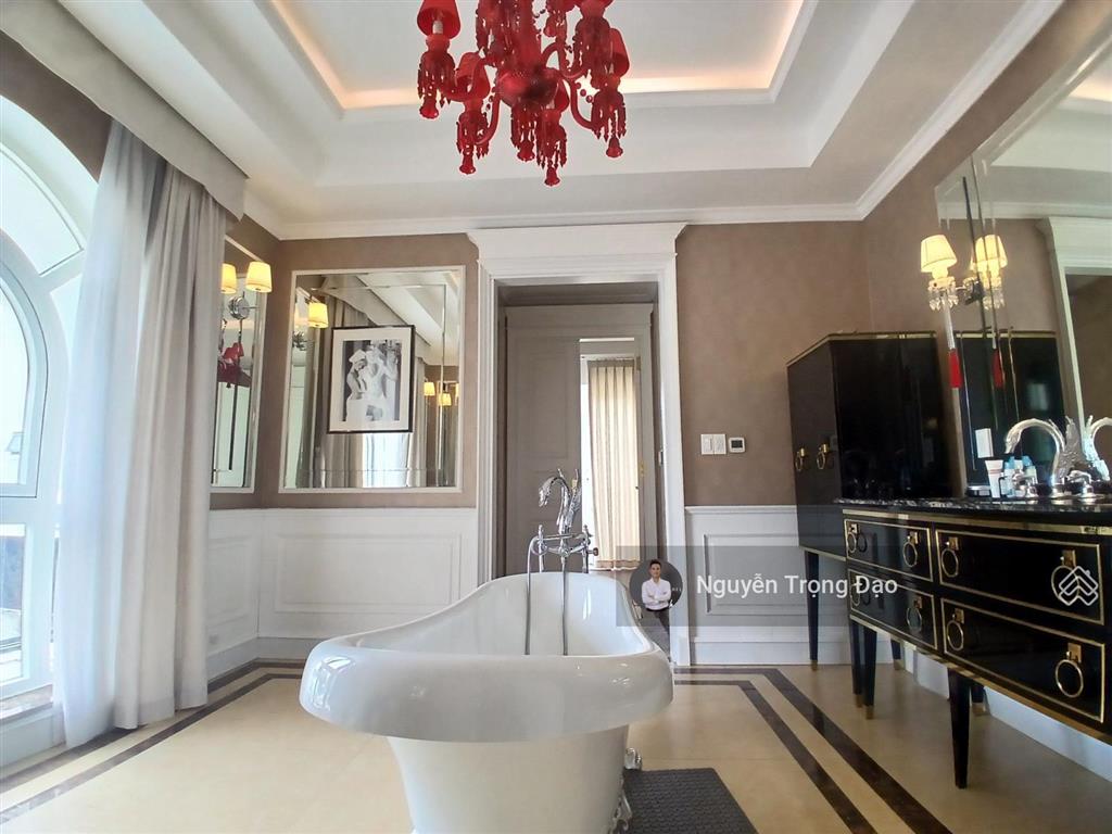 Cho thuê biệt thự 280m2(14*20m), saigon mystery đảo kim cương, quận 2, 6pn, phòng karaoke, hồ bơi