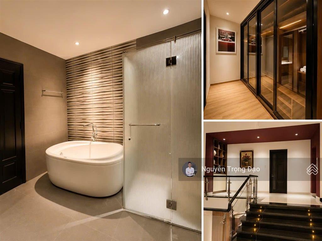 Cho thuê villa 7pn, hồ bơi, thang máy, thạnh mỹ lợi, quận 2, 8*22m, trệt 3 lầu, full nội thất