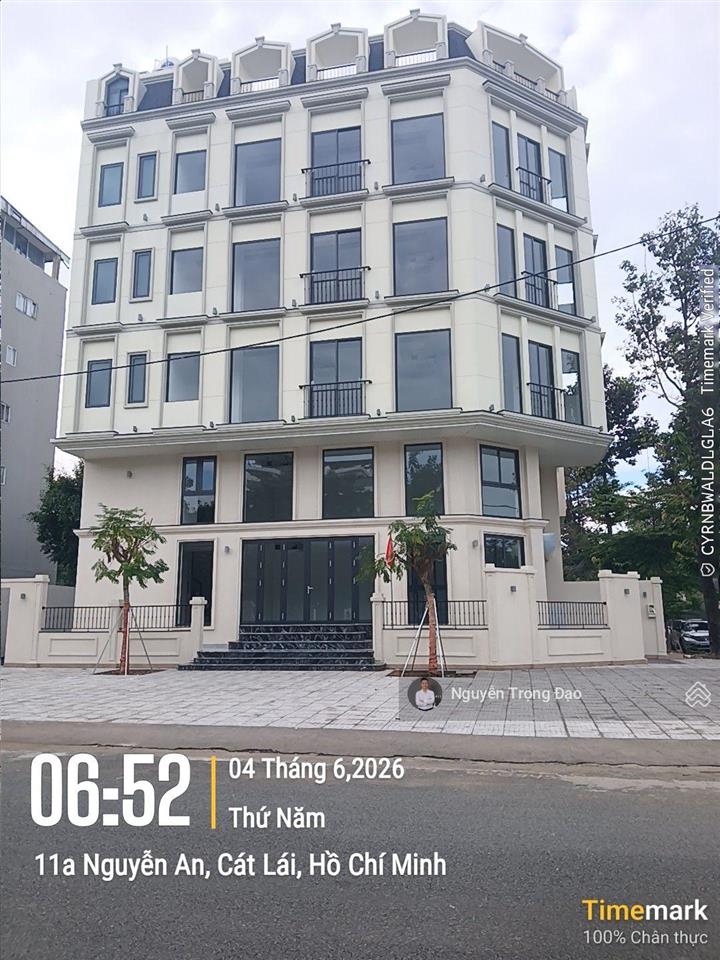 Cho thuê tòa 7 tầng (7.25*20m) đường nguyễn an, thạnh mỹ lợi, quận 2, thang máy, điều hòa âm trần!
