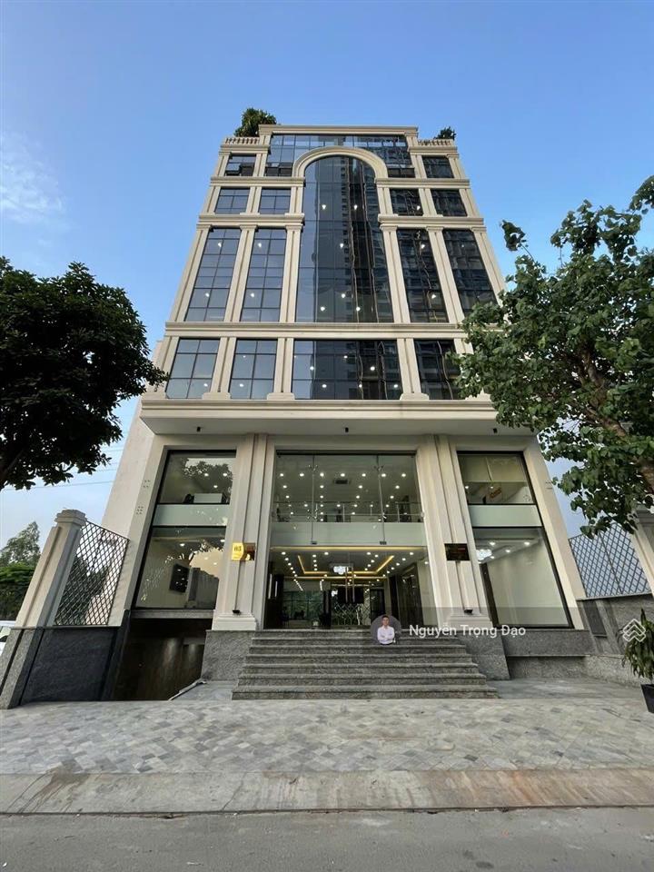 Cho thuê tòa văn phòng 7 tầng khu thạnh mỹ lợi  đảo kim cương  1300m2/14*15.5m  pccc đầy đủ