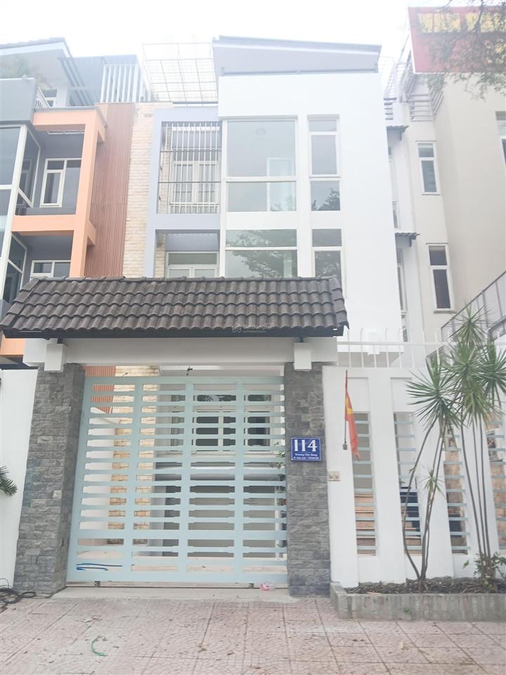Cho thuê nhà mt trương văn bang  khu thạnh mỹ lợi  đảo kim cương  8*20m/hầm 4 lầu/550m2 sd