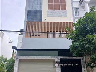 Cho thuê nguyên căn hầm 4 lầu  5*20m/270m2 sàn 4pn/5wc  khu thạnh mỹ lợi  đảo kc  quận 2