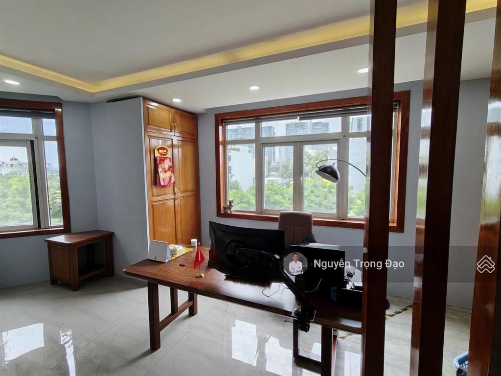 Cho thuê sàn vp 45m2 đường 30m khu thạnh mỹ lợi  đảo kc  giá chỉ 14 triệu, bao điện nước